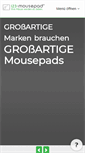 Mobile Screenshot of 123-mousepad.de